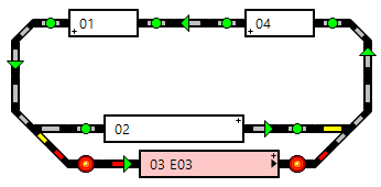 Simulieren von in in Block 03