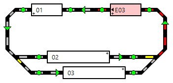 Demoplan in nach dem Laden